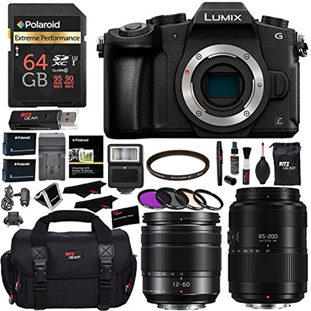 Black Neoprene Case For Panasonic Lumix G Vario 12 60mm F3 5 5 6 Asph Ois Lens