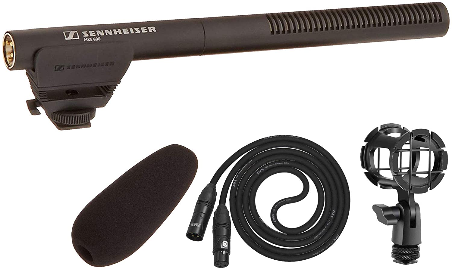 Sennheiser MKE 600 Video, Cinema and Broadcasting Shotgun Microphone