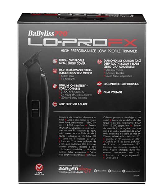 BaBylissPRO LO-PROFX High-Performance Low Profile Trimmer | eBay