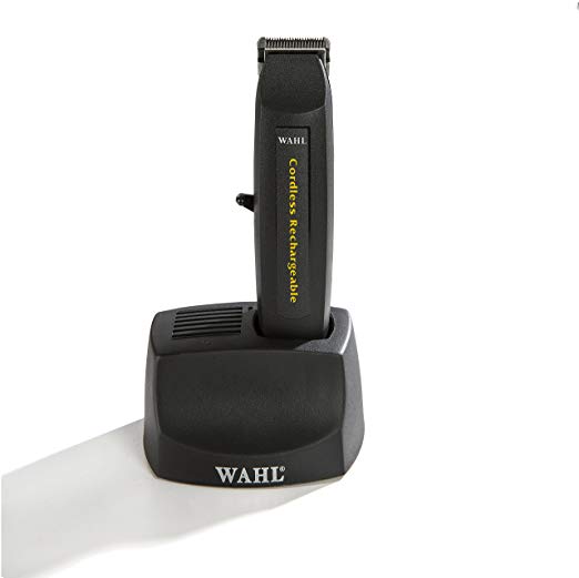Wahl Professional Cordless Rechargeable Trimmer, Black Lightweight